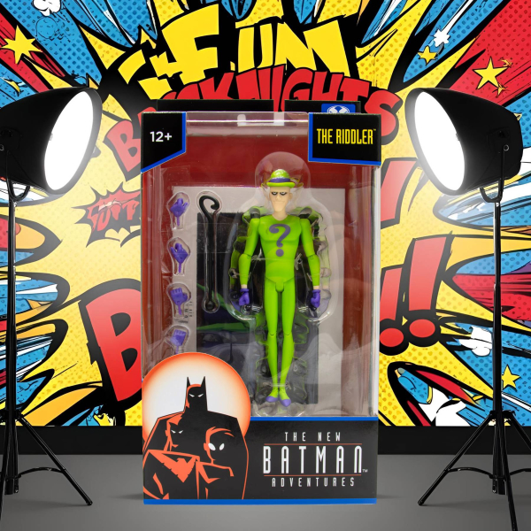 The Riddler – Batman Animated Figur (McFarlane 2024) | Hoppla Stuff